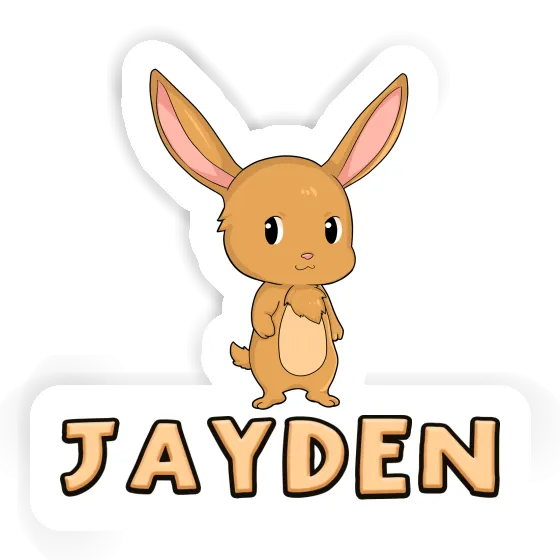 Sticker Easter Bunny Jayden Notebook Image