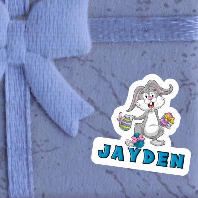 Easter Bunny Sticker Jayden Image