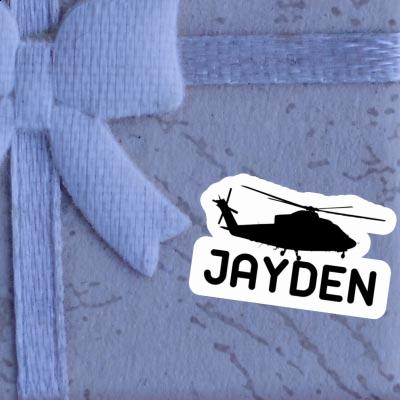 Sticker Helicopter Jayden Gift package Image