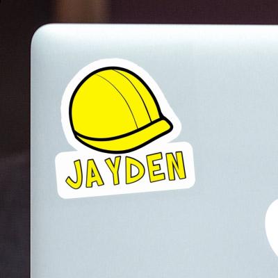 Construction Helmet Sticker Jayden Gift package Image