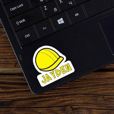 Construction Helmet Sticker Jayden Gift package Image