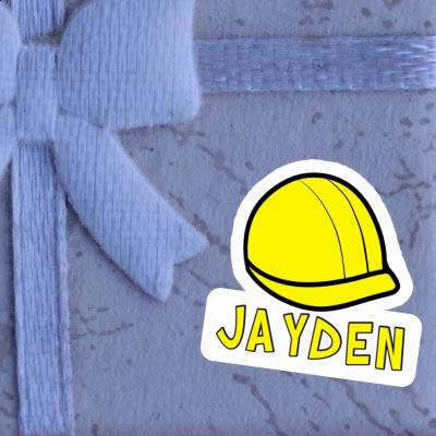 Construction Helmet Sticker Jayden Image