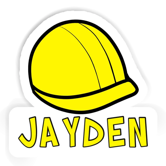 Construction Helmet Sticker Jayden Gift package Image