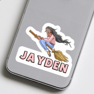 Jayden Aufkleber Hexe Laptop Image