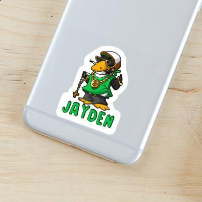 Sticker Hip Hop Penguin Jayden Laptop Image