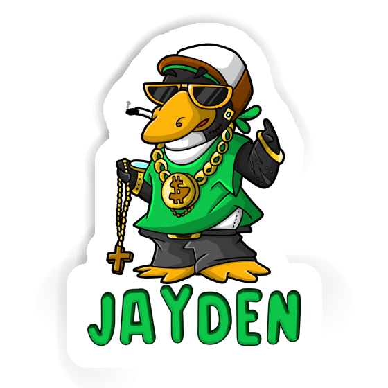 Sticker Hip Hop Penguin Jayden Image