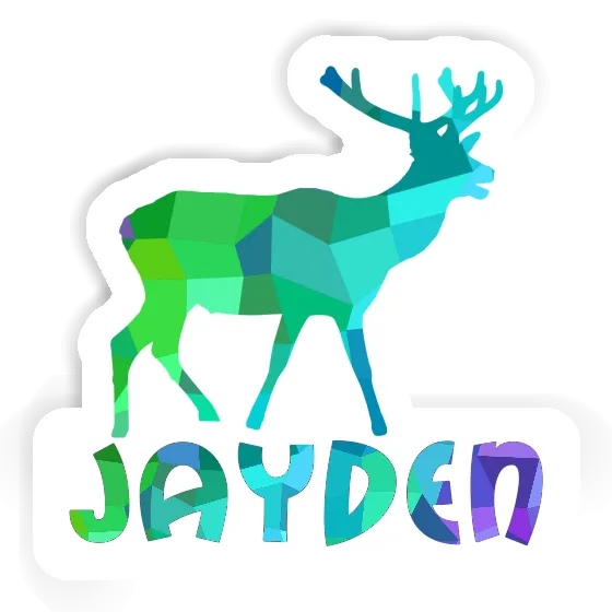 Deer Sticker Jayden Image