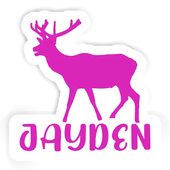 Deer Sticker Jayden Image