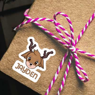 Sticker Jayden Deer Gift package Image