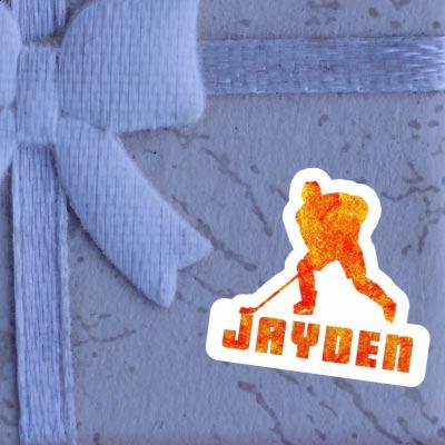 Sticker Jayden Eishockeyspieler Gift package Image