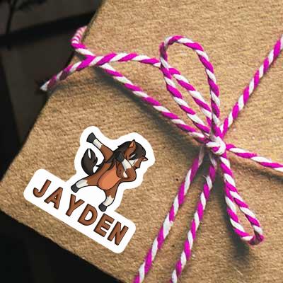 Sticker Horse Jayden Notebook Image