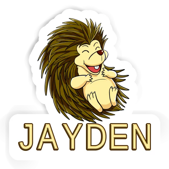 Jayden Sticker Hedgehog Image