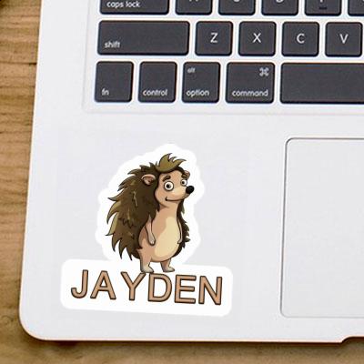 Sticker Jayden Hedgehog Gift package Image