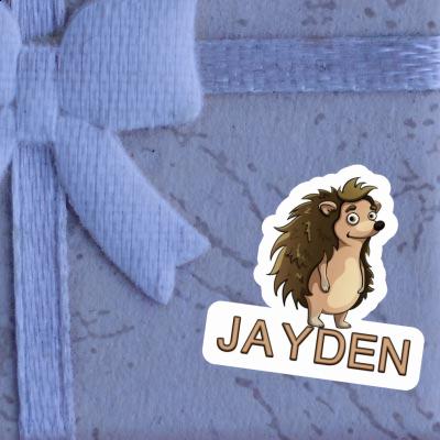 Sticker Jayden Hedgehog Image