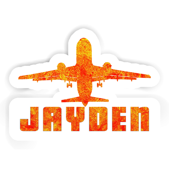 Jumbo-Jet Autocollant Jayden Image