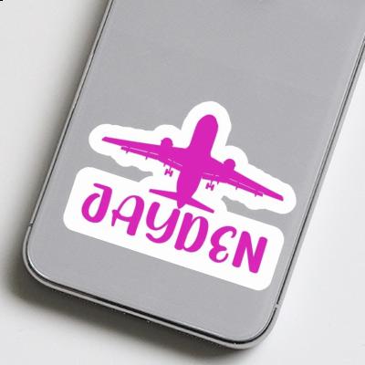 Jumbo-Jet Autocollant Jayden Laptop Image