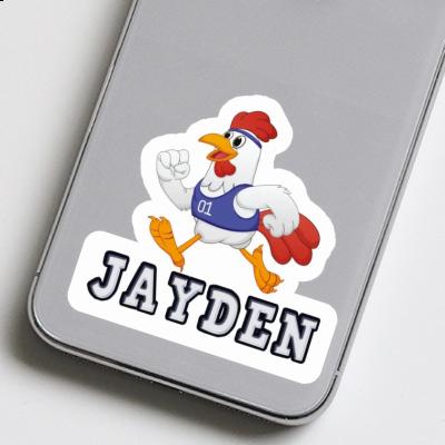 Autocollant Poulet Jayden Image