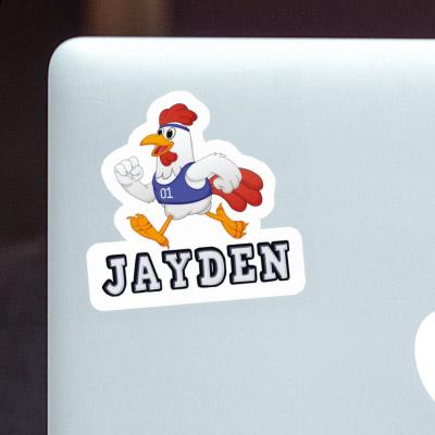 Autocollant Poulet Jayden Gift package Image