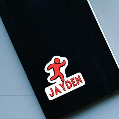 Jogger Sticker Jayden Image