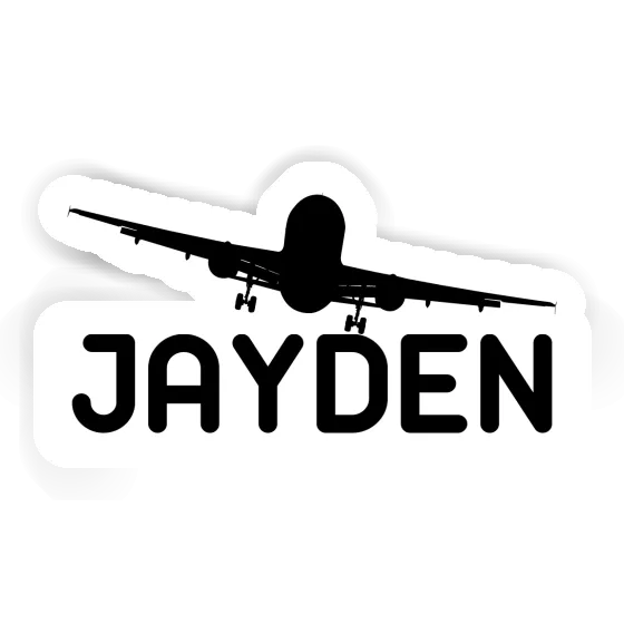 Jayden Sticker Airplane Gift package Image