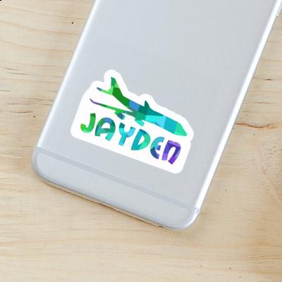 Jayden Sticker Jumbo-Jet Laptop Image