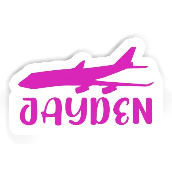 Jumbo-Jet Sticker Jayden Laptop Image