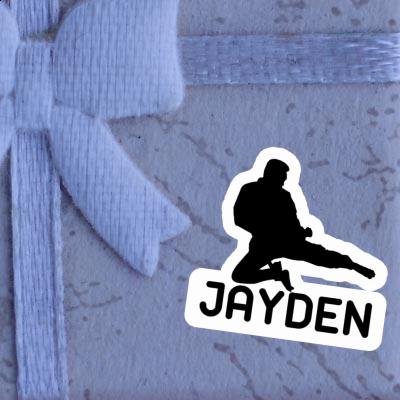 Sticker Karateka Jayden Image