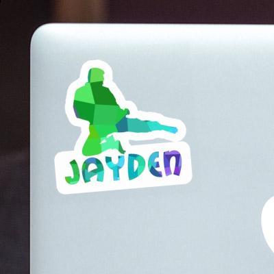 Jayden Sticker Karateka Gift package Image