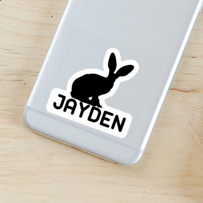 Rabbit Sticker Jayden Notebook Image