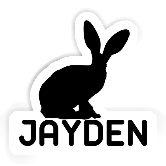 Rabbit Sticker Jayden Image