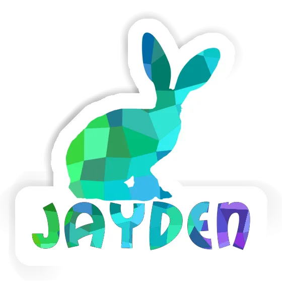 Rabbit Sticker Jayden Image