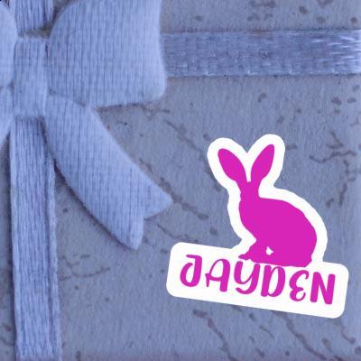 Sticker Jayden Rabbit Laptop Image