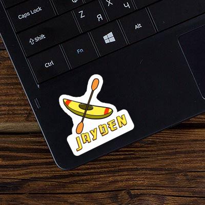 Sticker Canoe Jayden Notebook Image