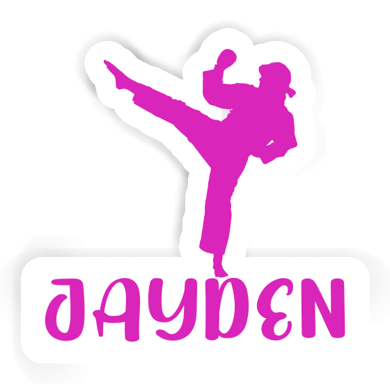 Karateka Sticker Jayden Gift package Image