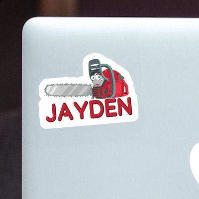 Kettensäge Sticker Jayden Image