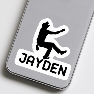 Aufkleber Jayden Kletterer Image