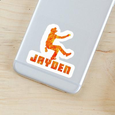 Jayden Sticker Climber Image