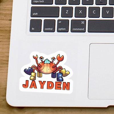 Sticker Crab Jayden Laptop Image