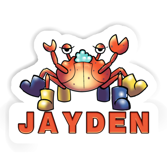 Sticker Crab Jayden Laptop Image