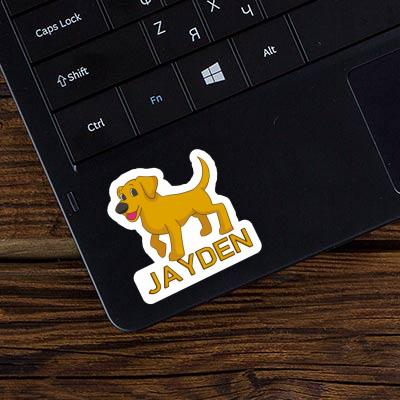 Sticker Jayden Labrador Laptop Image