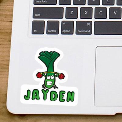 Sticker Leek Jayden Notebook Image