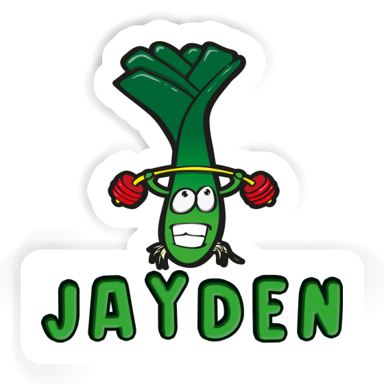 Sticker Leek Jayden Laptop Image