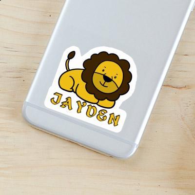 Lion Sticker Jayden Gift package Image