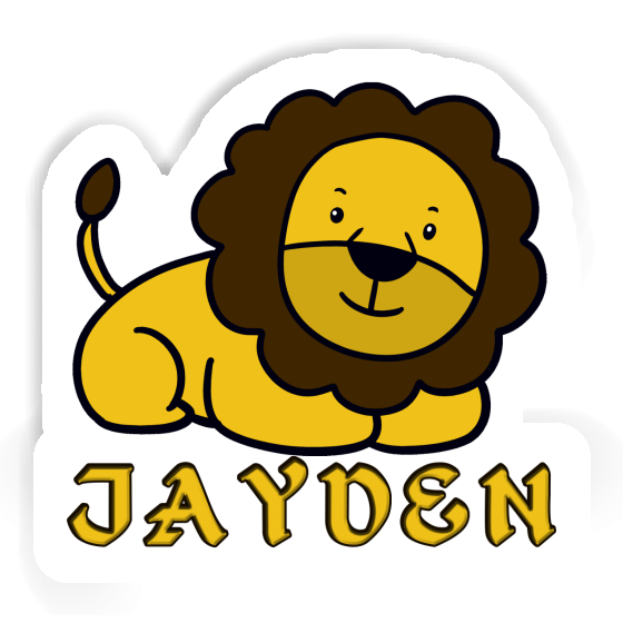 Lion Sticker Jayden Gift package Image