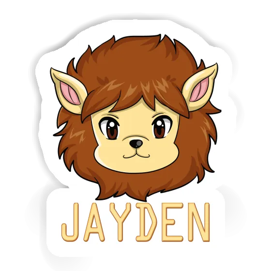 Sticker Lion Jayden Gift package Image