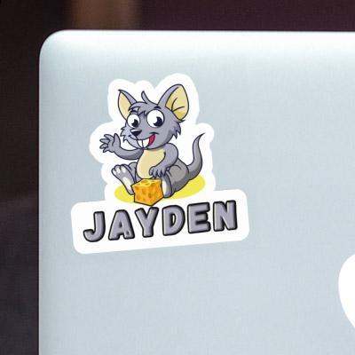 Sticker Jayden Mouse Notebook Image