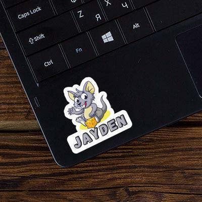 Sticker Jayden Mouse Notebook Image