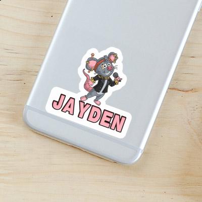 Jayden Sticker Singer Laptop Image