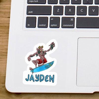 Sticker Surfer Jayden Image