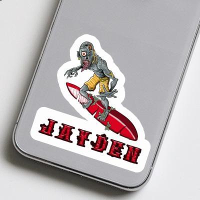 Jayden Sticker Surfer Gift package Image